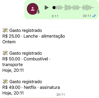 Gerencia seus gastos e despesas