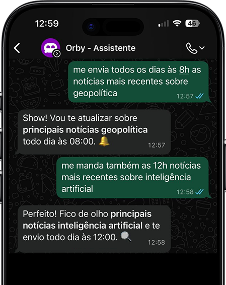 Orby no WhatsApp - tela 5